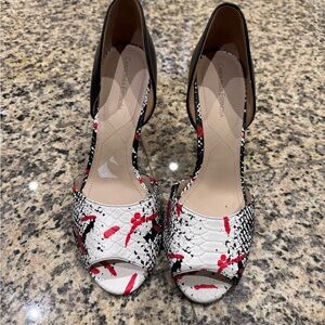 Carolinna Espinosa Black and White Women's Shoes